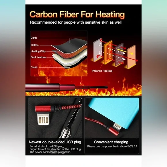 Heated Vest | Size XL - Picture 3 of 10